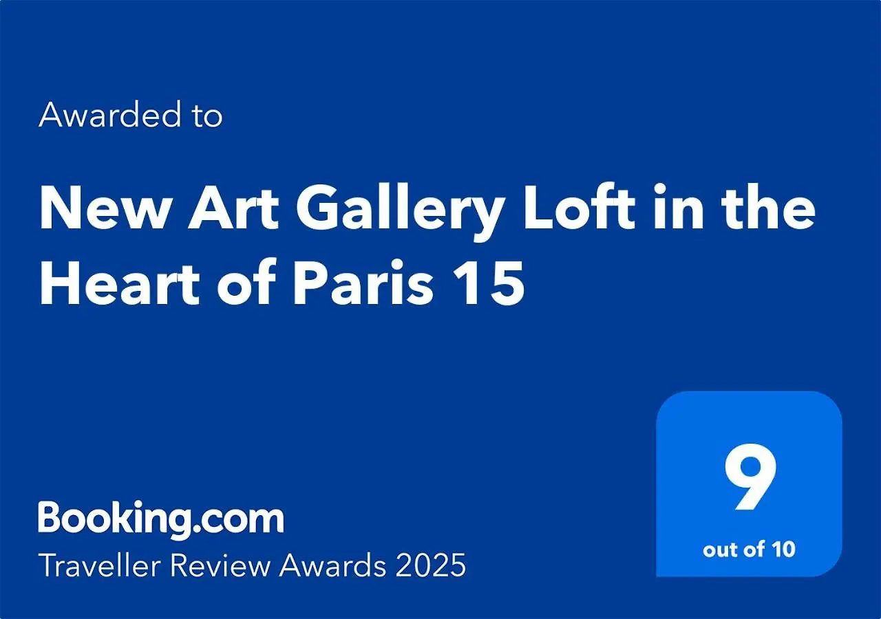 New Art Gallery Loft In The Heart Of Paris 15 0*,  Francia
